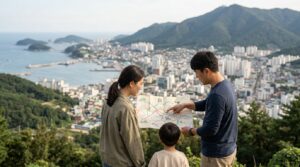마산 가족여행 방법 정리: 동선으로 묶는 하루 일정과 계절별 주의사항을 한 장면으로 담은 사진